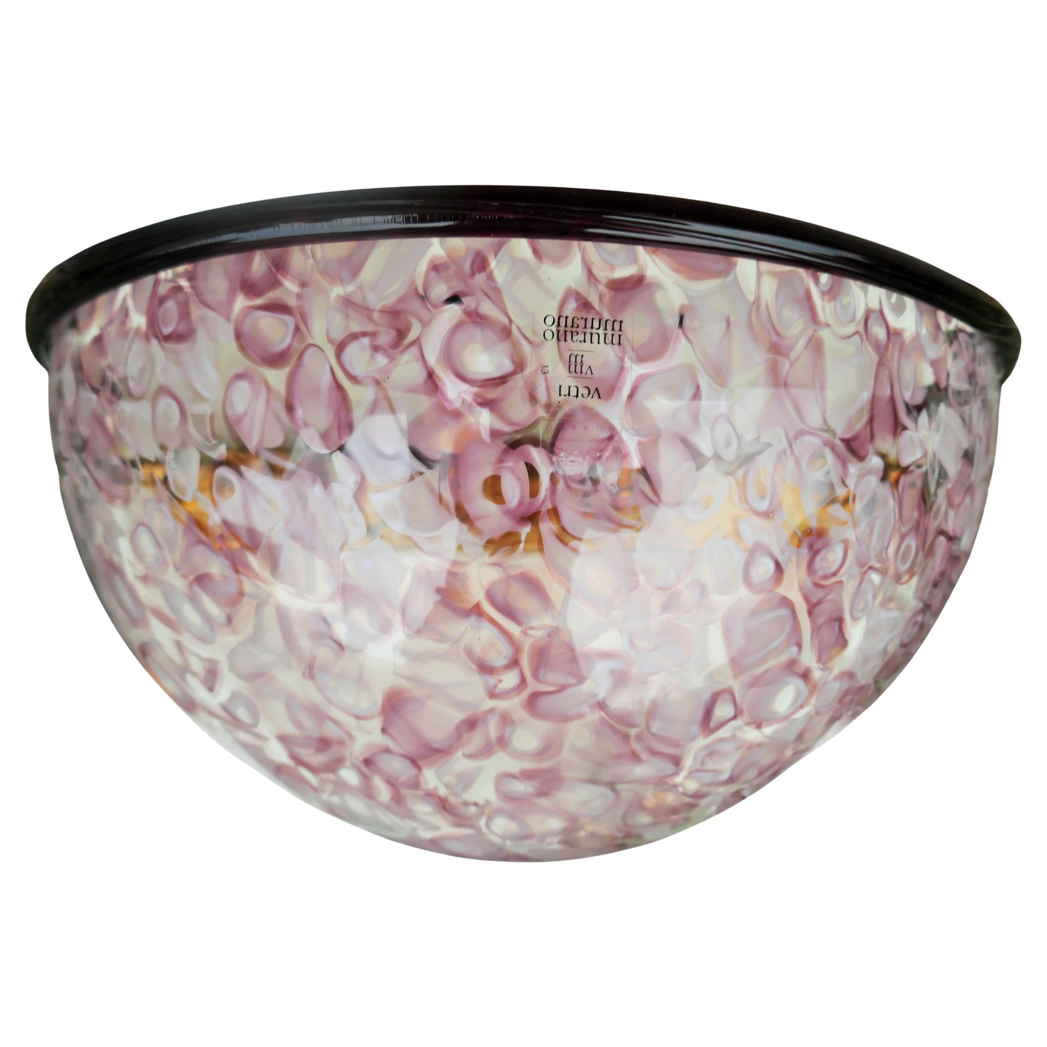 Apliques de cristal fabricados por Fratelli Toso en Bueno estado para la venta en Lugo, IT