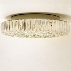 Lampada da parete in vetro di Motoko Isshi per Staff, anni '70
