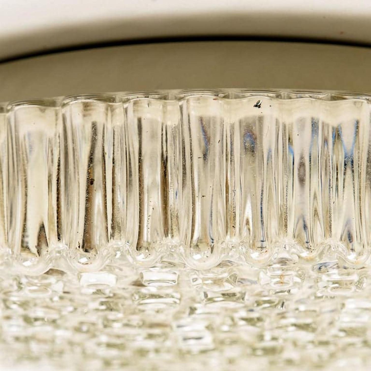 Aplique de cristal/ empotrable de Motoko Isshi para Staff, años 70 Otro en venta