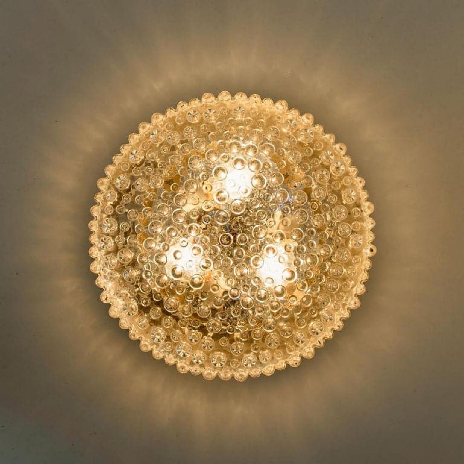Other Glass Wall Light/ Flush Mount by Motoko Isshi for Staff, 1970s For Sale