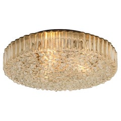 Glass Wall Light/ Flush Mount by Motoko Isshi for Staff, 1970s