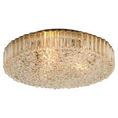 Glass Wall Light/ Flush Mount by Motoko Isshi for Staff, 1970s