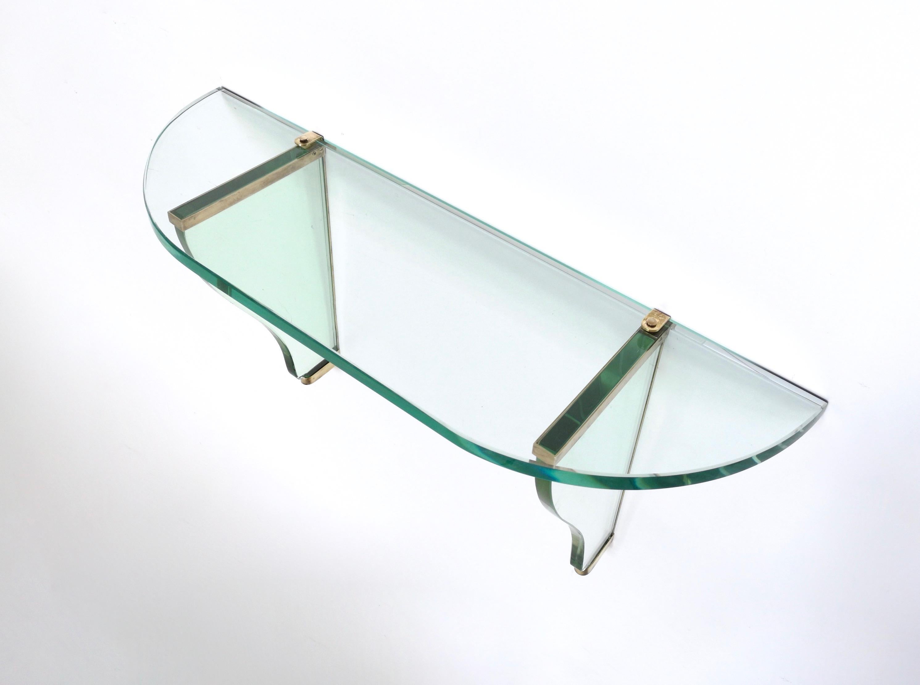glass wall table