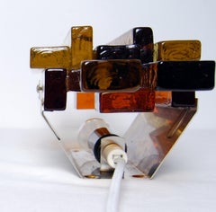 Glass Wall Sconce by Svend Aage Holm Sørensen, 1960s