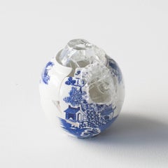 Glass Wearing Ceramic Vase 01 Contemporary Zen Japonism Style