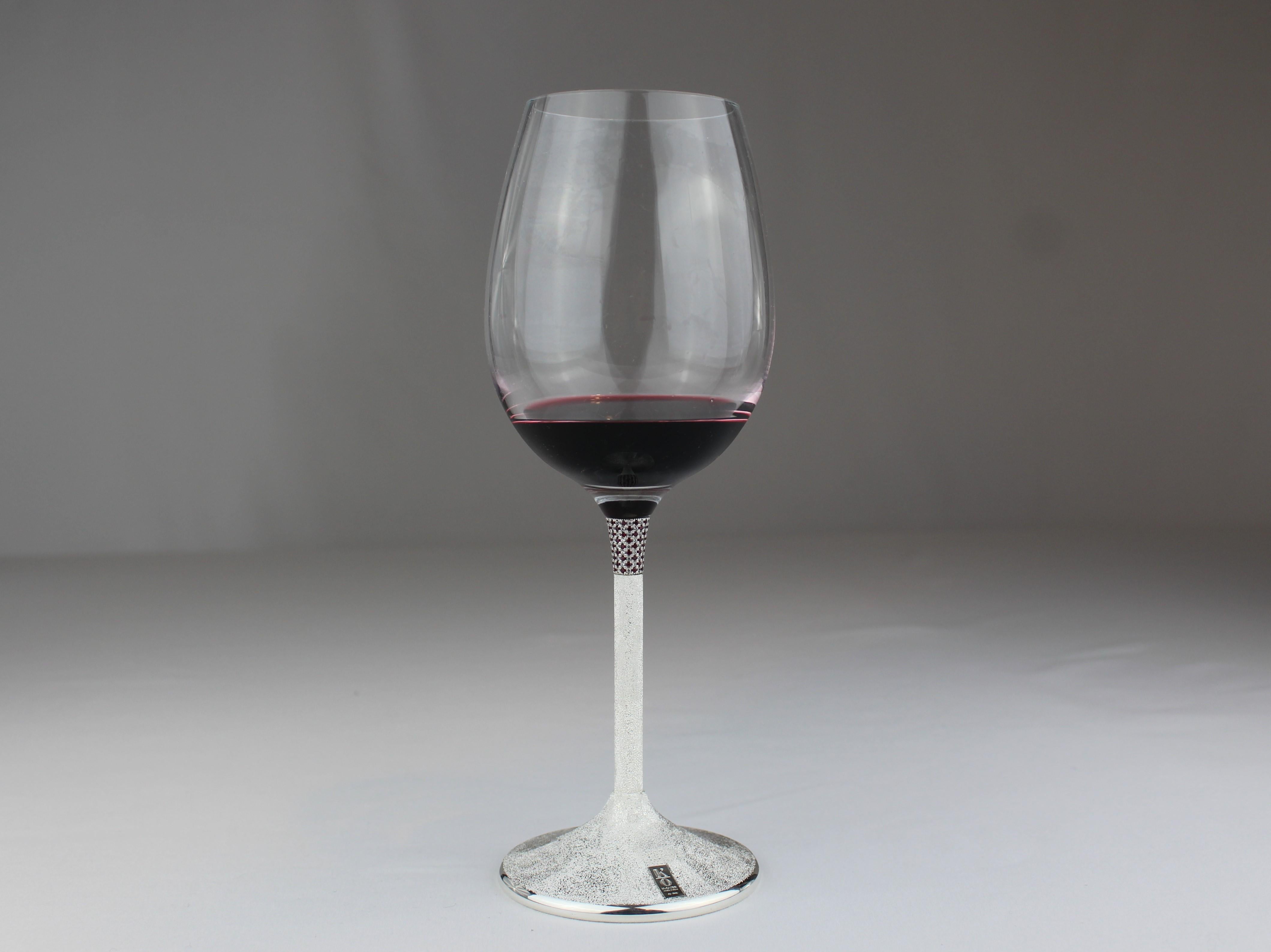 Ensemble de 4 verres à vin et à champagne, argent sterling, personnalisable, ensemble de 4 pièces en vente 13