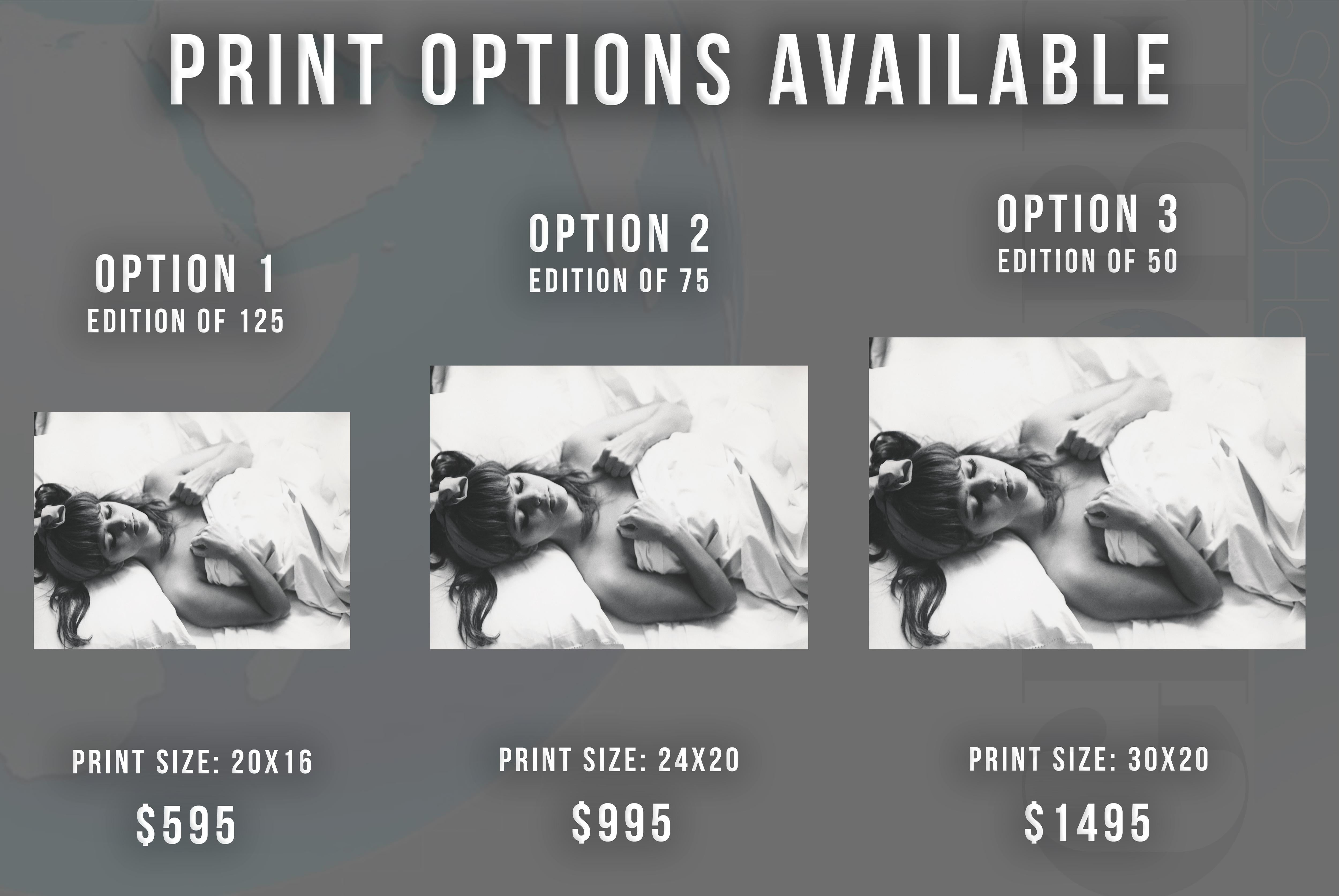 Claudia Cardinale Wrapped in Sheets Globe Photos Fine Art Print - Photograph by Glauco Cortini