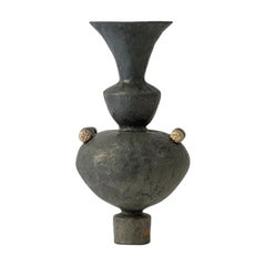 Glaze "Áptera  n.1" Stoneware Vase, Raquel Vidal and Pedro Paz
