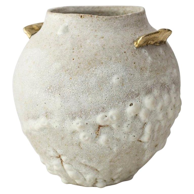 Glaze "Isolated N.10" Stoneware Vase, Raquel Vidal and Pedro Paz For Sale