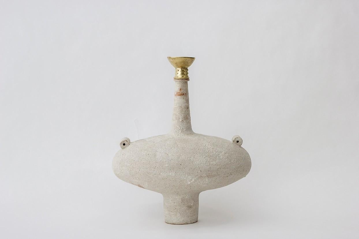Glasur-Vase „Isolated n.13“ aus Steingut, Raquel Vidal und Pedro Paz (Italienisch) im Angebot