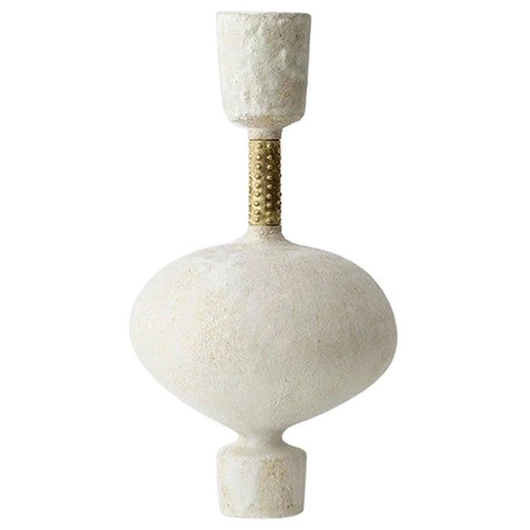 Glaze "Isolated N.14" Stoneware Vase, Raquel Vidal and Pedro Paz