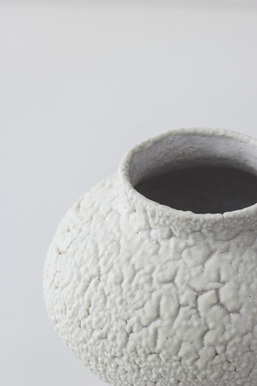 Greco Roman Glaze Stoneware Vase, Raquel Vidal and Pedro Paz