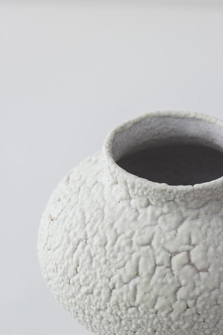 Greco Roman Glaze Stoneware Vase, Raquel Vidal and Pedro Paz For Sale
