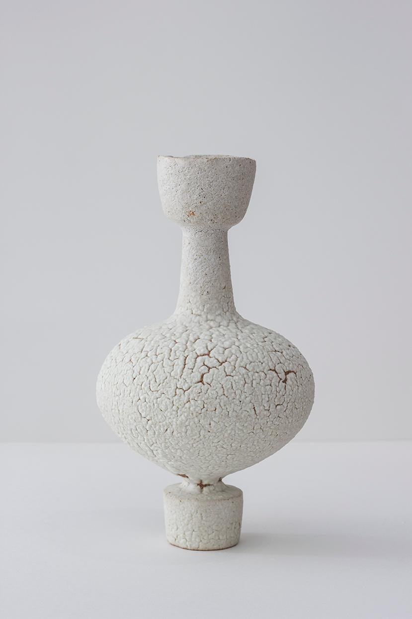 Spanish Glaze Stoneware Vase, Raquel Vidal and Pedro Paz