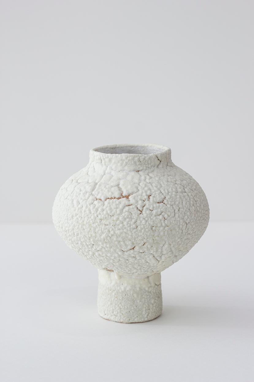 Vase aus Steingut mit Glasur, Raquel Vidal und Pedro Paz (Spanisch) im Angebot