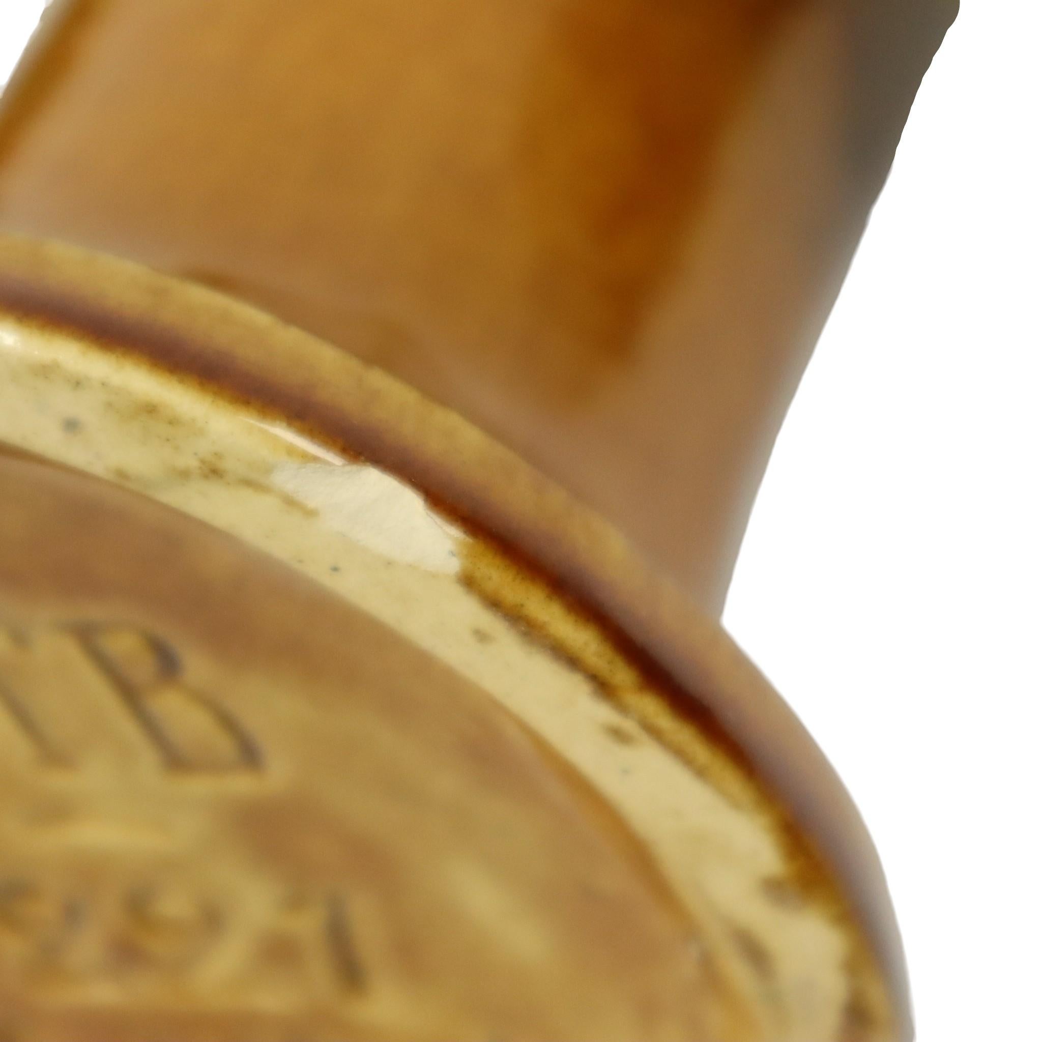 Vasi in maiolica Art Nouveau smaltata Rose HTB 37cm 12