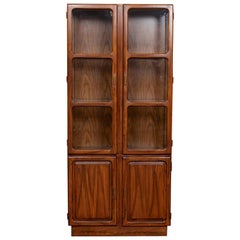 Glazed Bookcase Cabinet Astragal Vintage