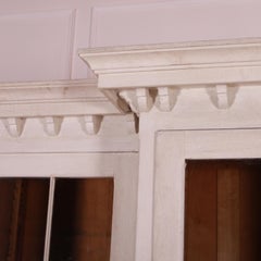 Glazed Breakfront Kitchen Cabinet