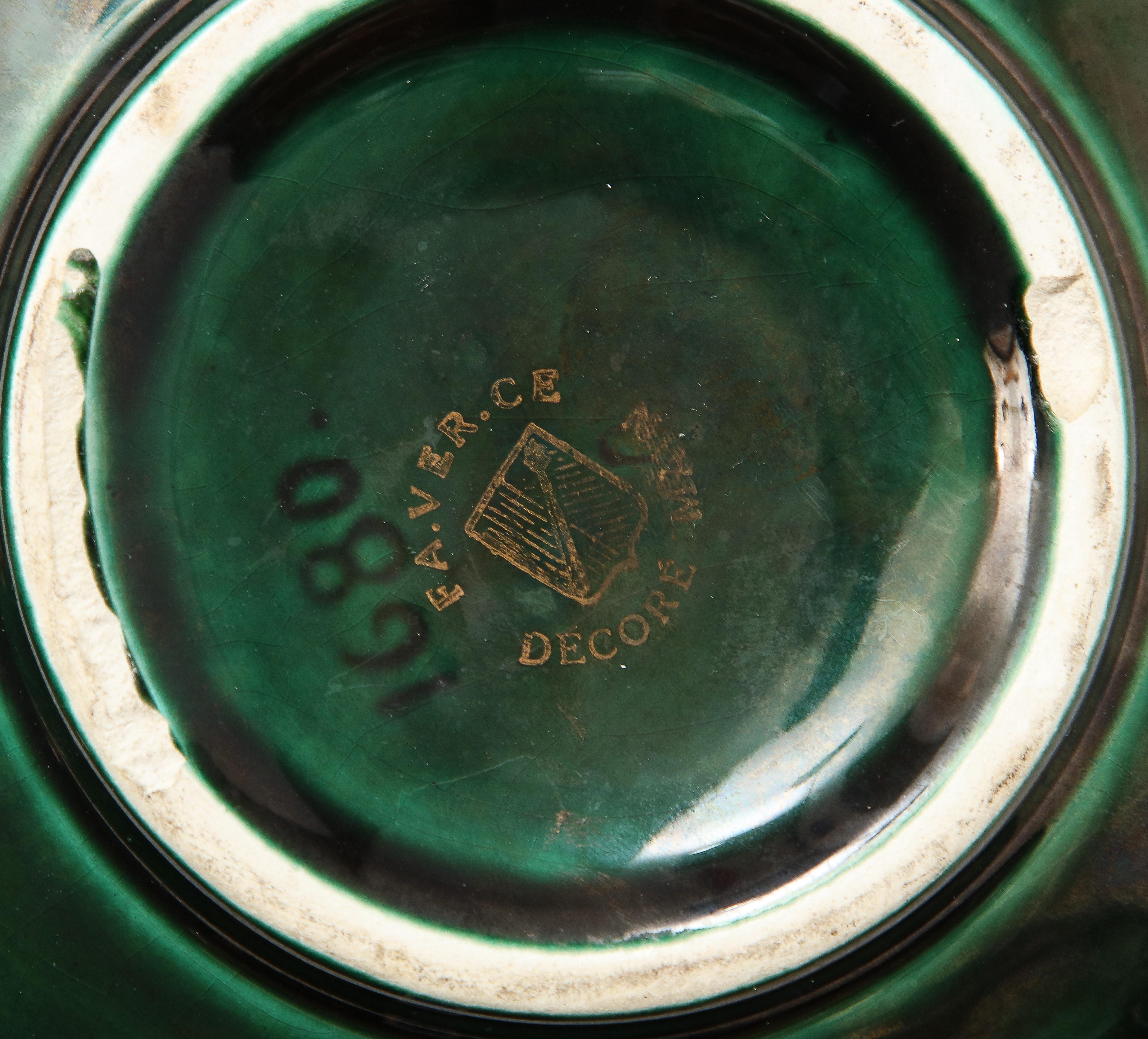 Glazed Ceramic Art Deco Bowl, France, c. 1930 12