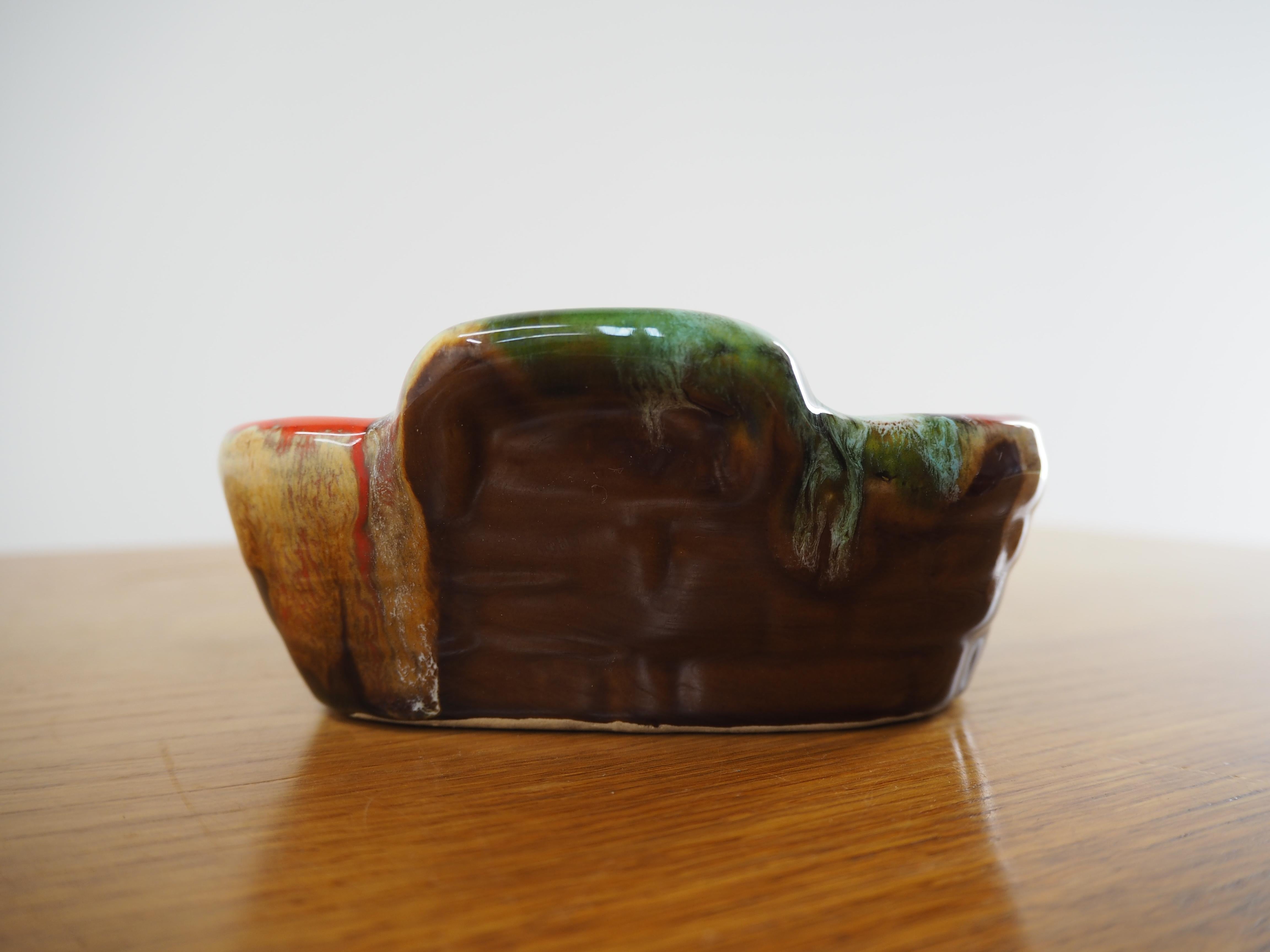 Glazed Ceramic Bowl, 1980 4