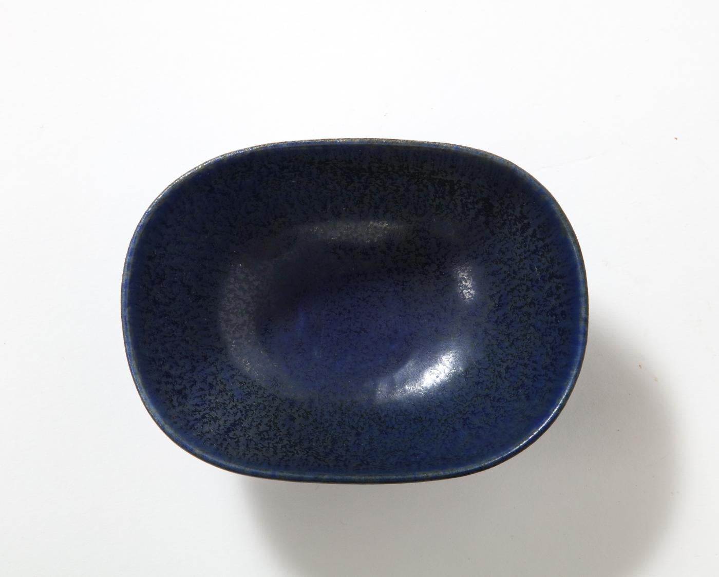 Glazed Ceramic Bowl by Carl-Harry Stalhane, c. 1950 For Sale 5