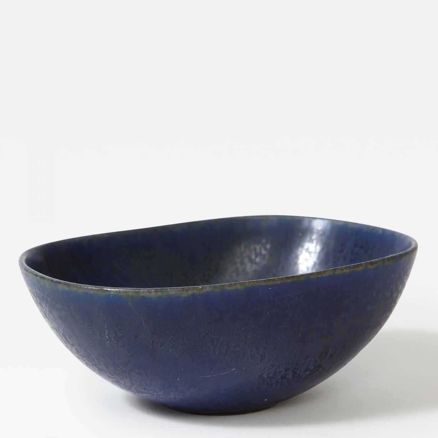 Glazed Ceramic Bowl by Carl-Harry Stalhane, c. 1950 For Sale 6
