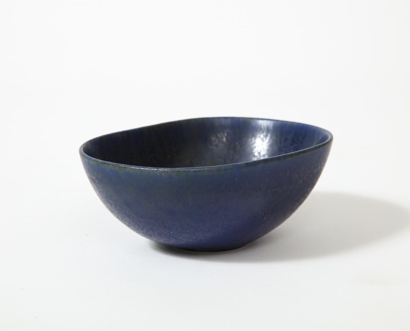 Glazed Ceramic Bowl by Carl-Harry Stalhane, c. 1950 For Sale 3