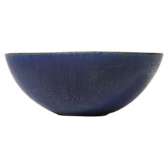 Glazed Ceramic Bowl by Carl-Harry Stalhane, circa 1950