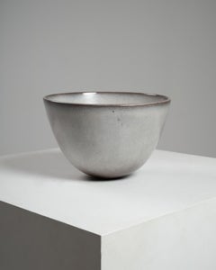Glazed ceramic bowl by Jacques and Dani RUELLAND
