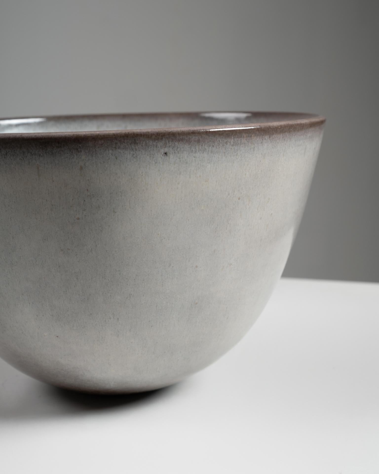 Francese Ciotola in ceramica smaltata di Jacques e Dani Ruelland in vendita