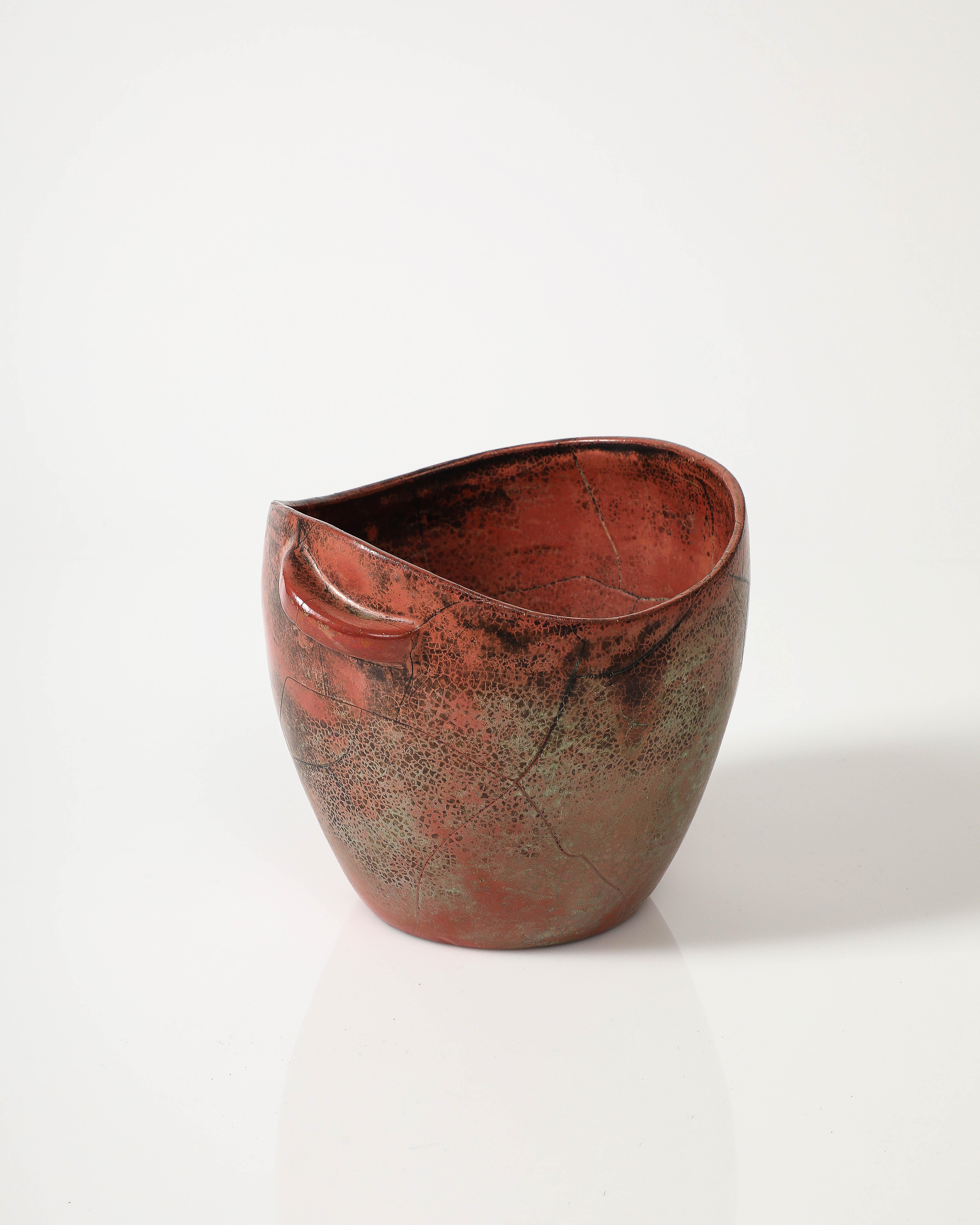 Glazed Ceramic Bowl by Paul Dresler, Germany, c. 1940 For Sale 6