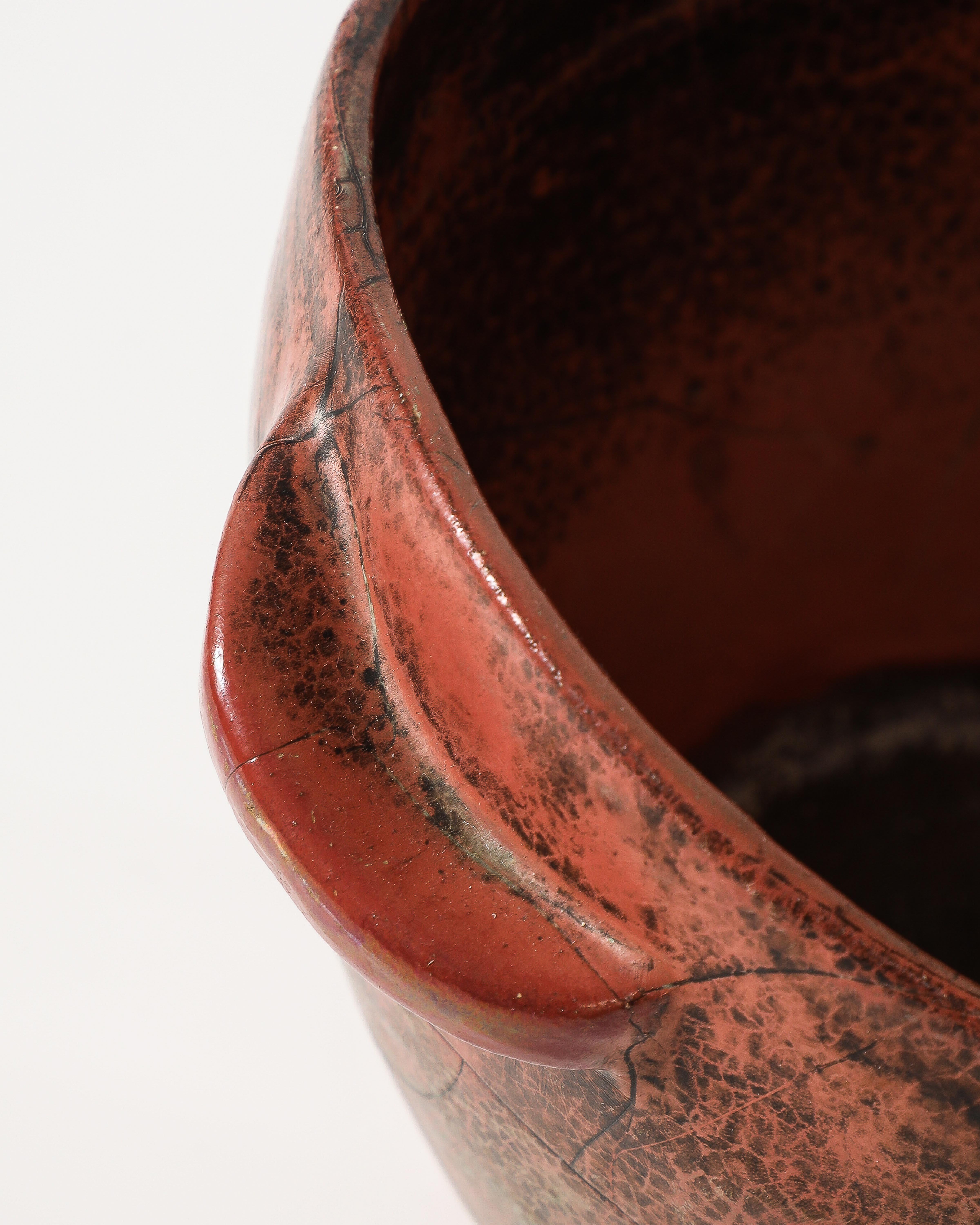 Glazed Ceramic Bowl by Paul Dresler, Germany, c. 1940 For Sale 7