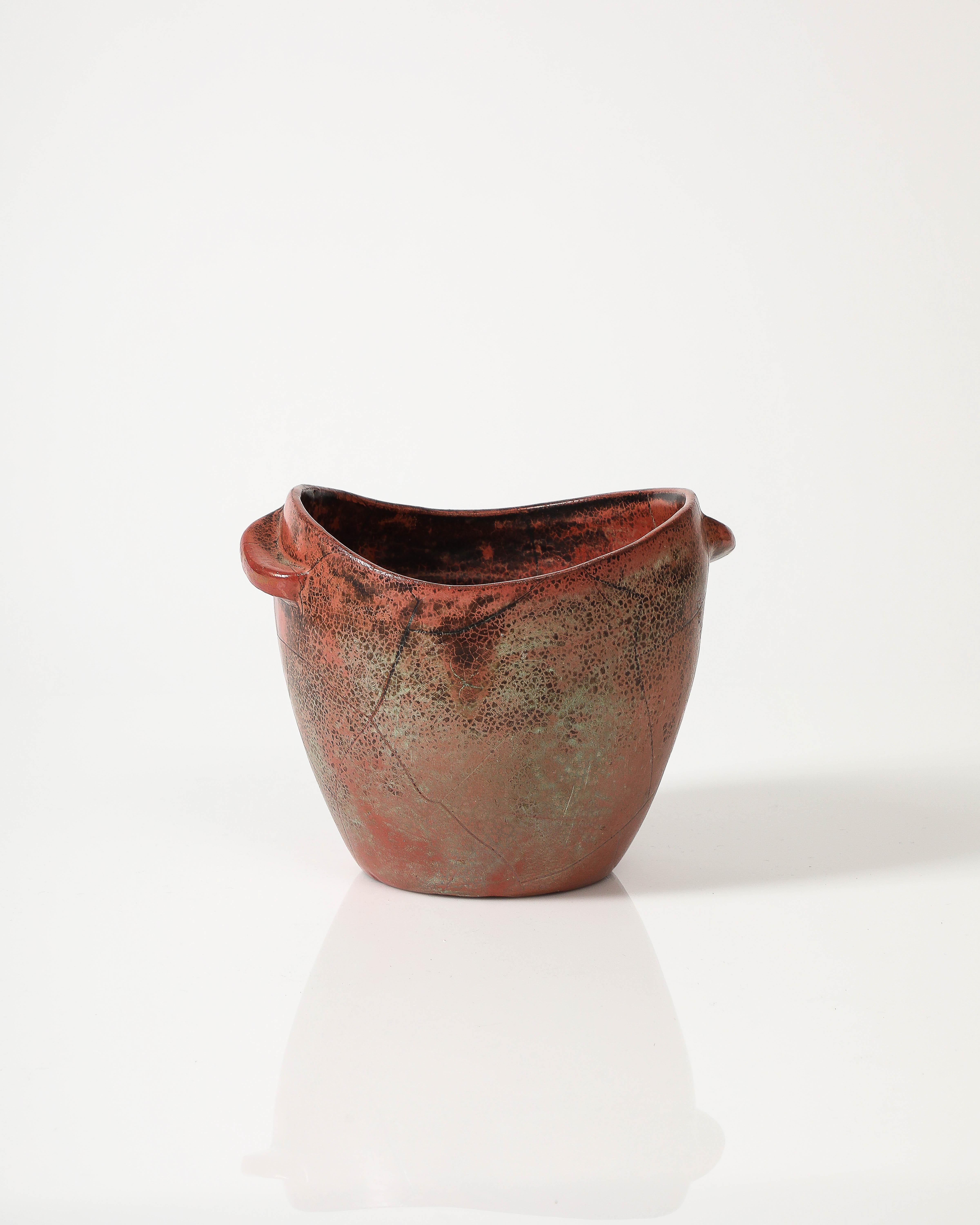 Glazed Ceramic Bowl by Paul Dresler, Germany, c. 1940 For Sale 1