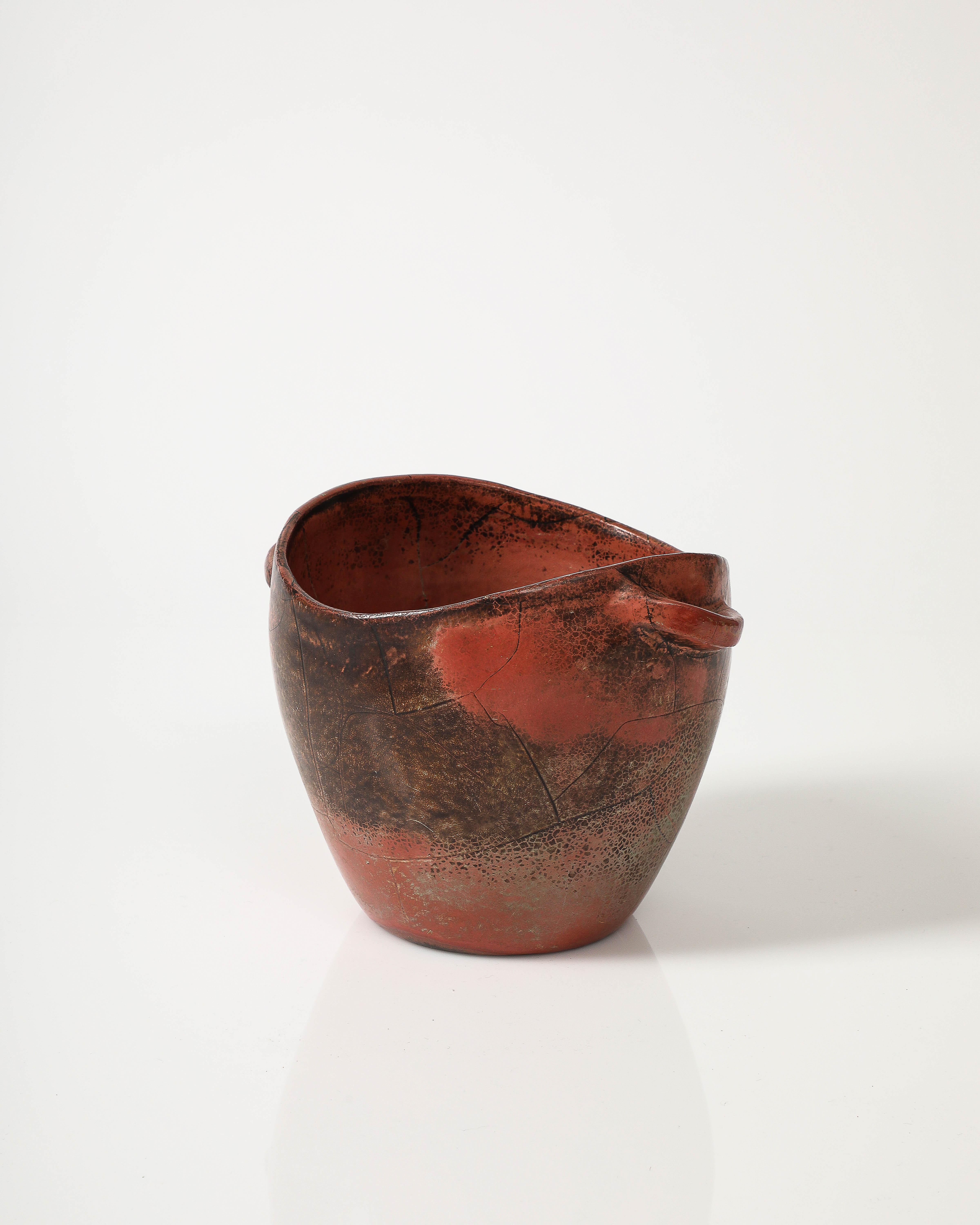 Glazed Ceramic Bowl by Paul Dresler, Germany, c. 1940 For Sale 3