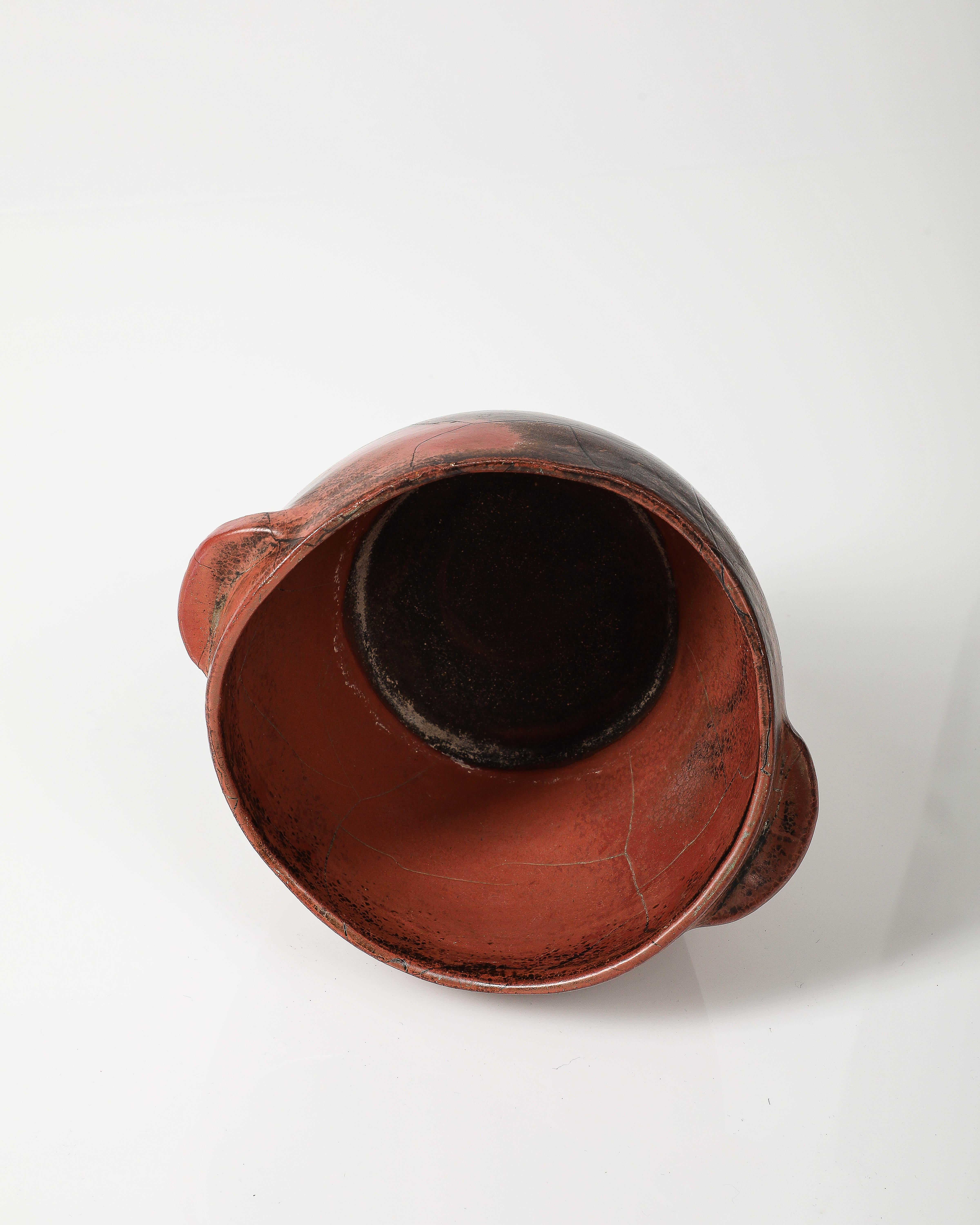 Glazed Ceramic Bowl by Paul Dresler, Germany, c. 1940 For Sale 5