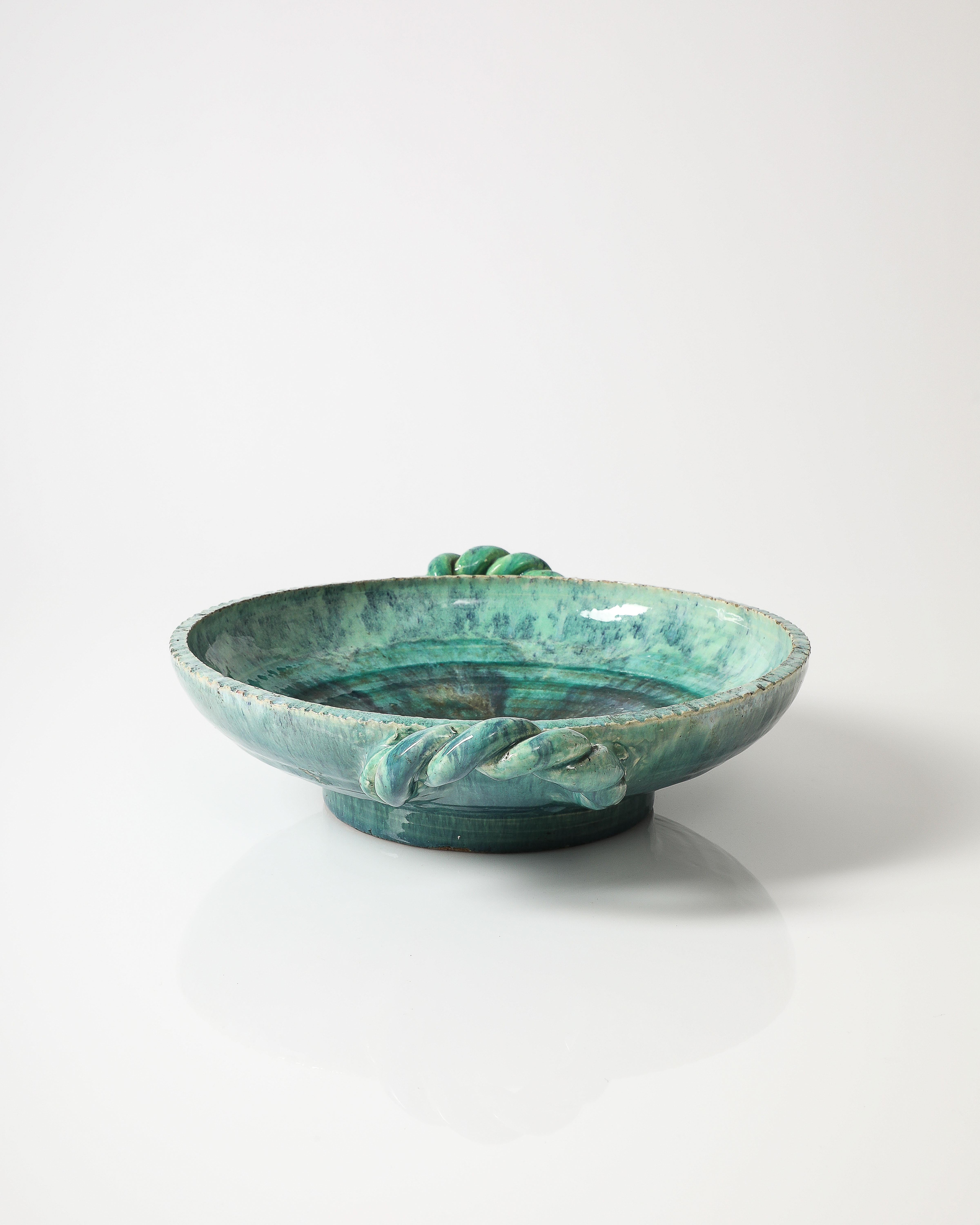 Glazed Ceramic Bowl, France, c. 1970 2