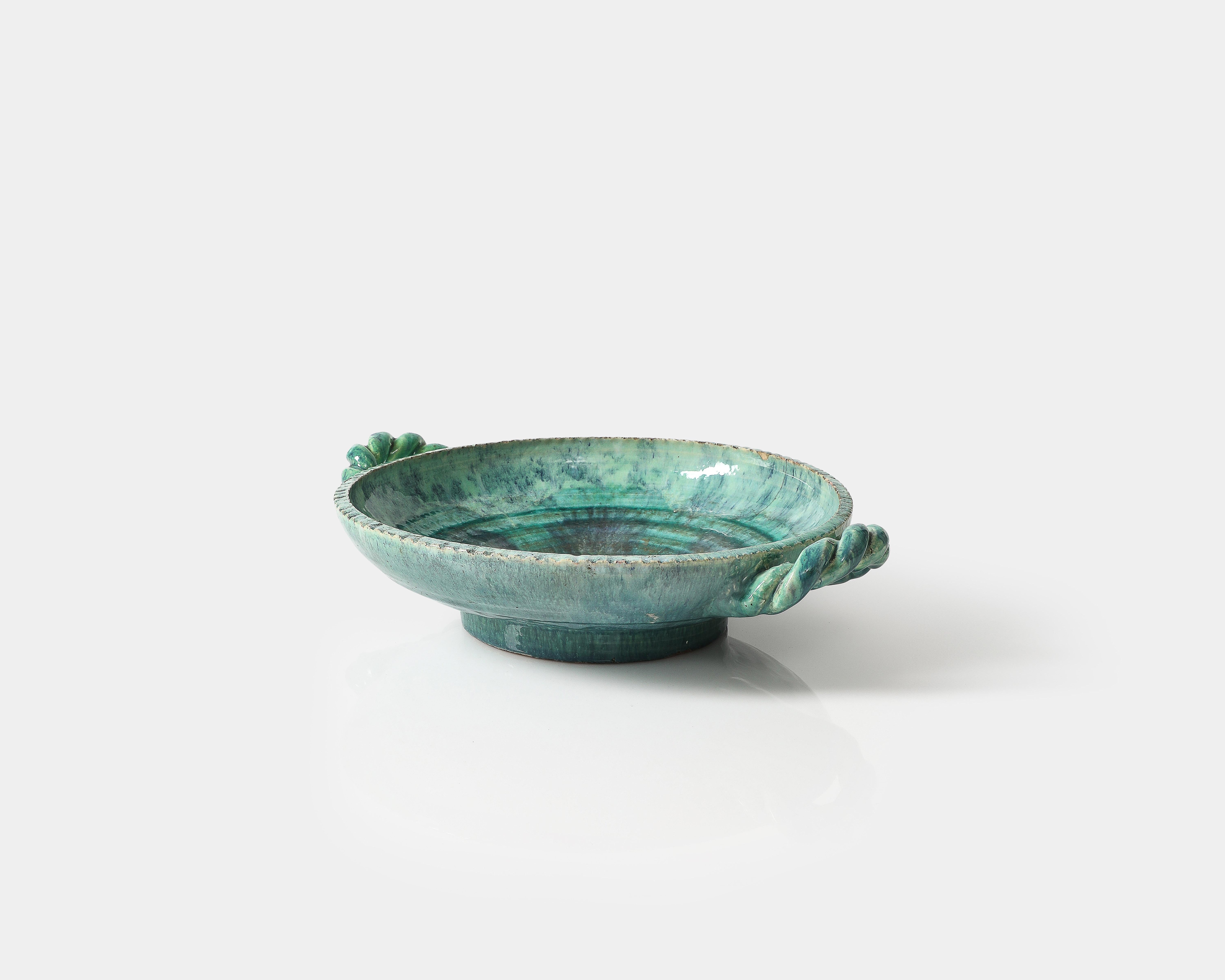 Glazed Ceramic Bowl, France, c. 1970 3