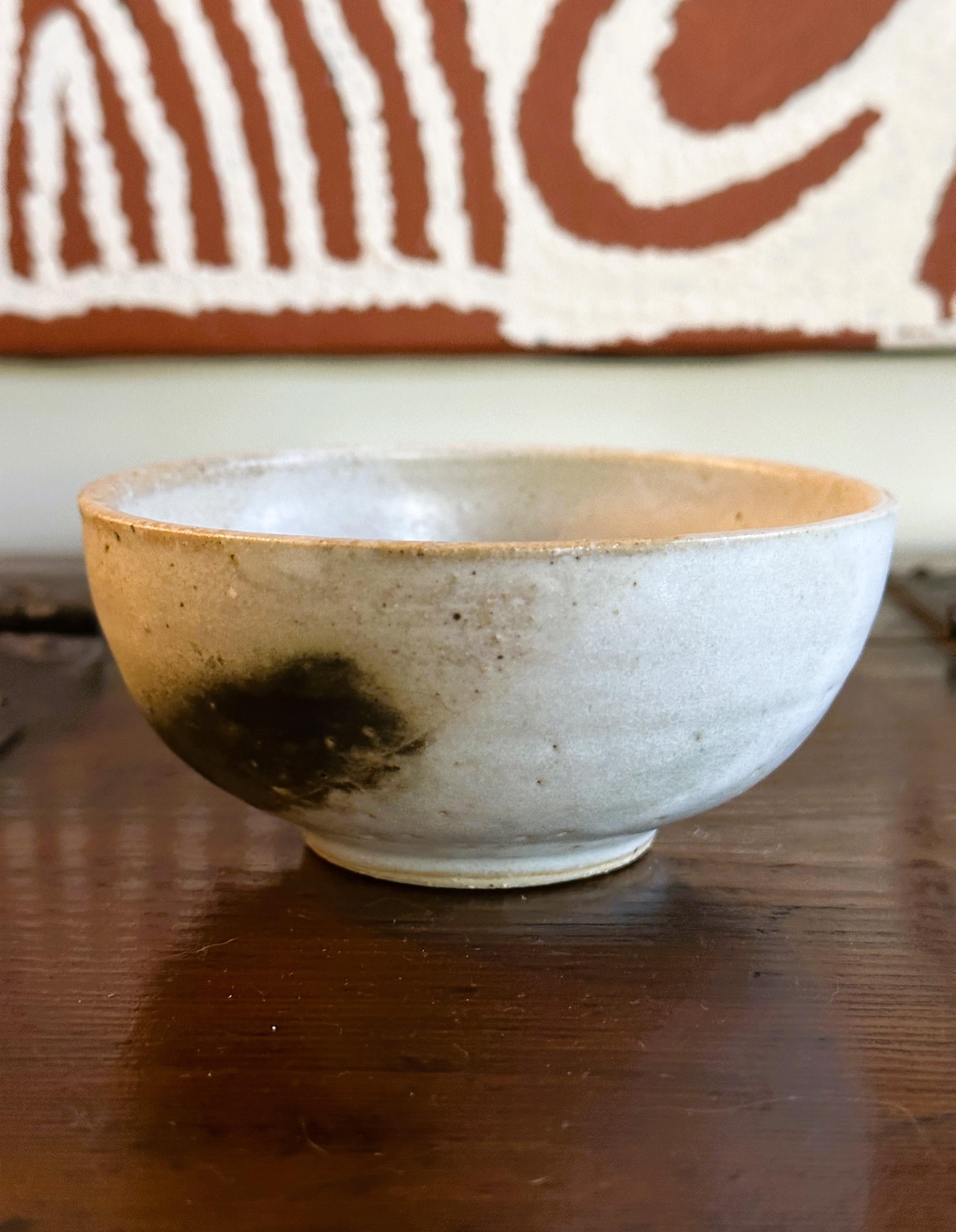 Glazed Ceramic Chawan Tea Bowl by Toshiko Takaezu For Sale 5