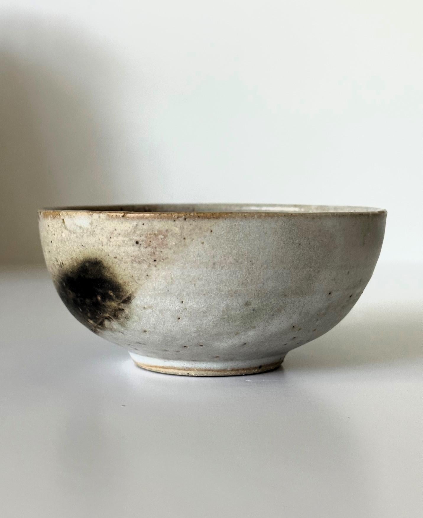 Modern Glazed Ceramic Chawan Tea Bowl by Toshiko Takaezu For Sale