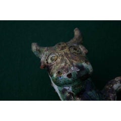 Glazed Ceramic Cow (Asia)