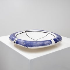 Glazed Ceramic Dish by Georges Jouve, France