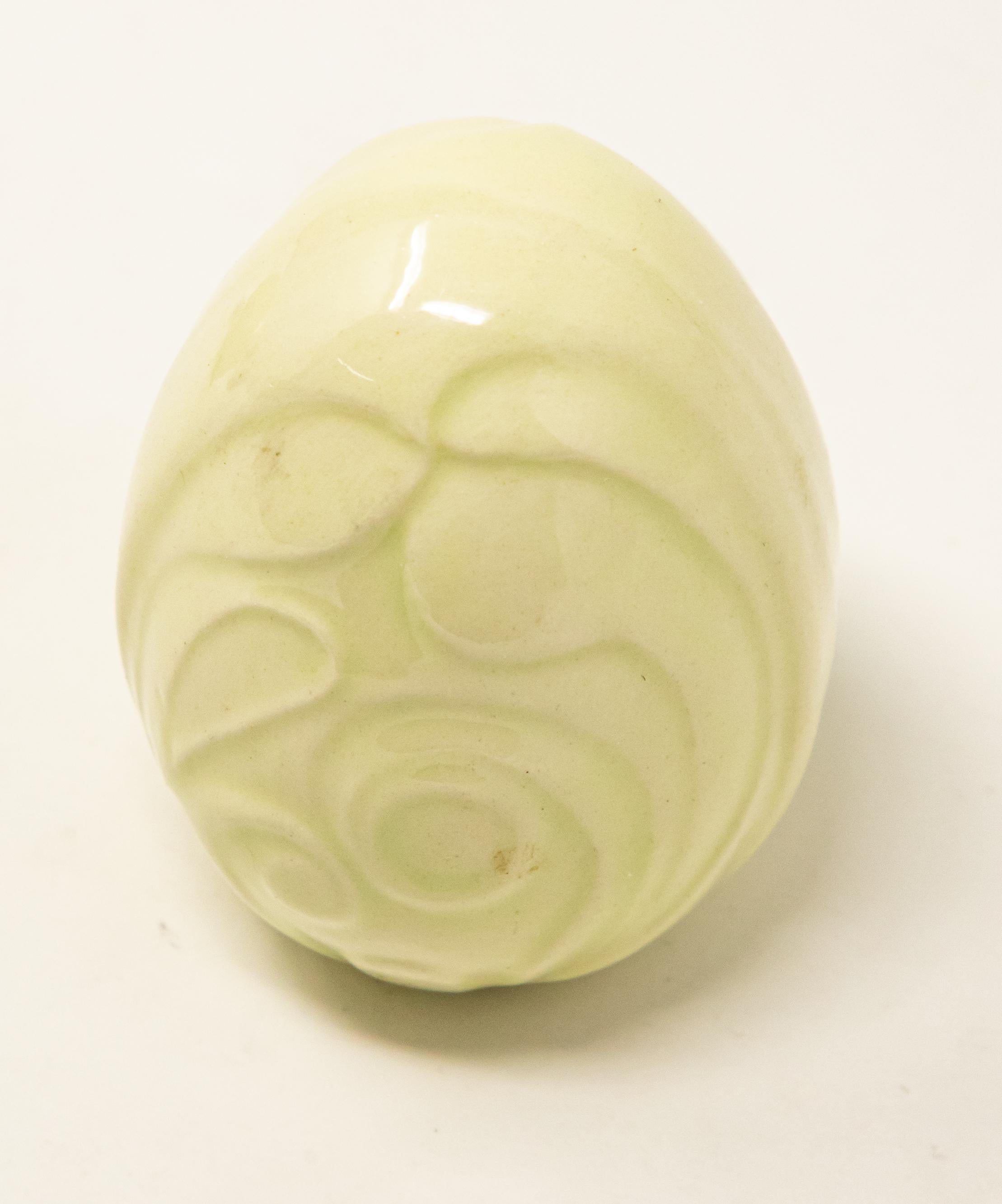 American Glazed Ceramic Eggs For Sale