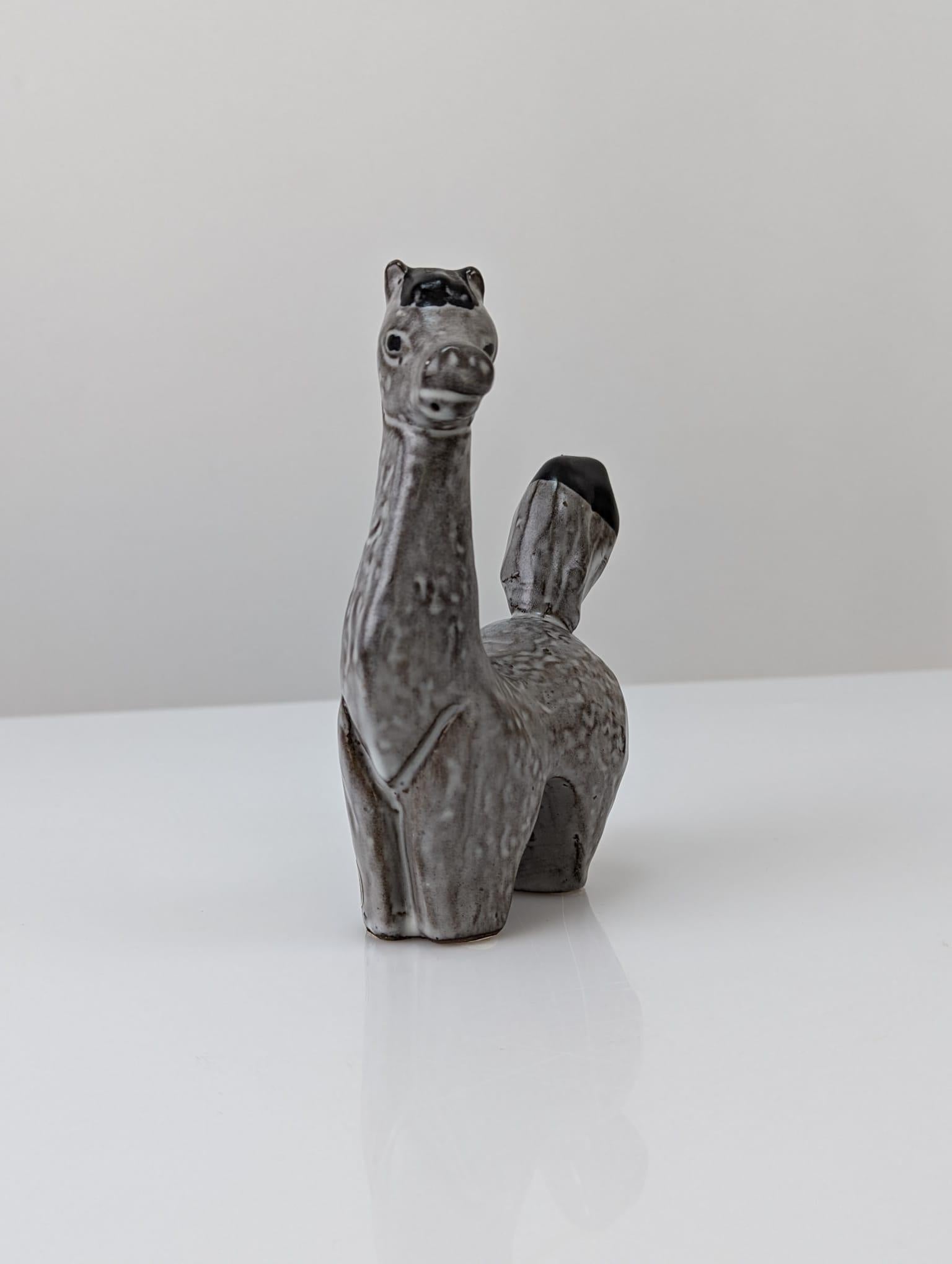 Glazed Ceramic Figure by Upsala Ekeby, Sweden, 1970s For Sale 2