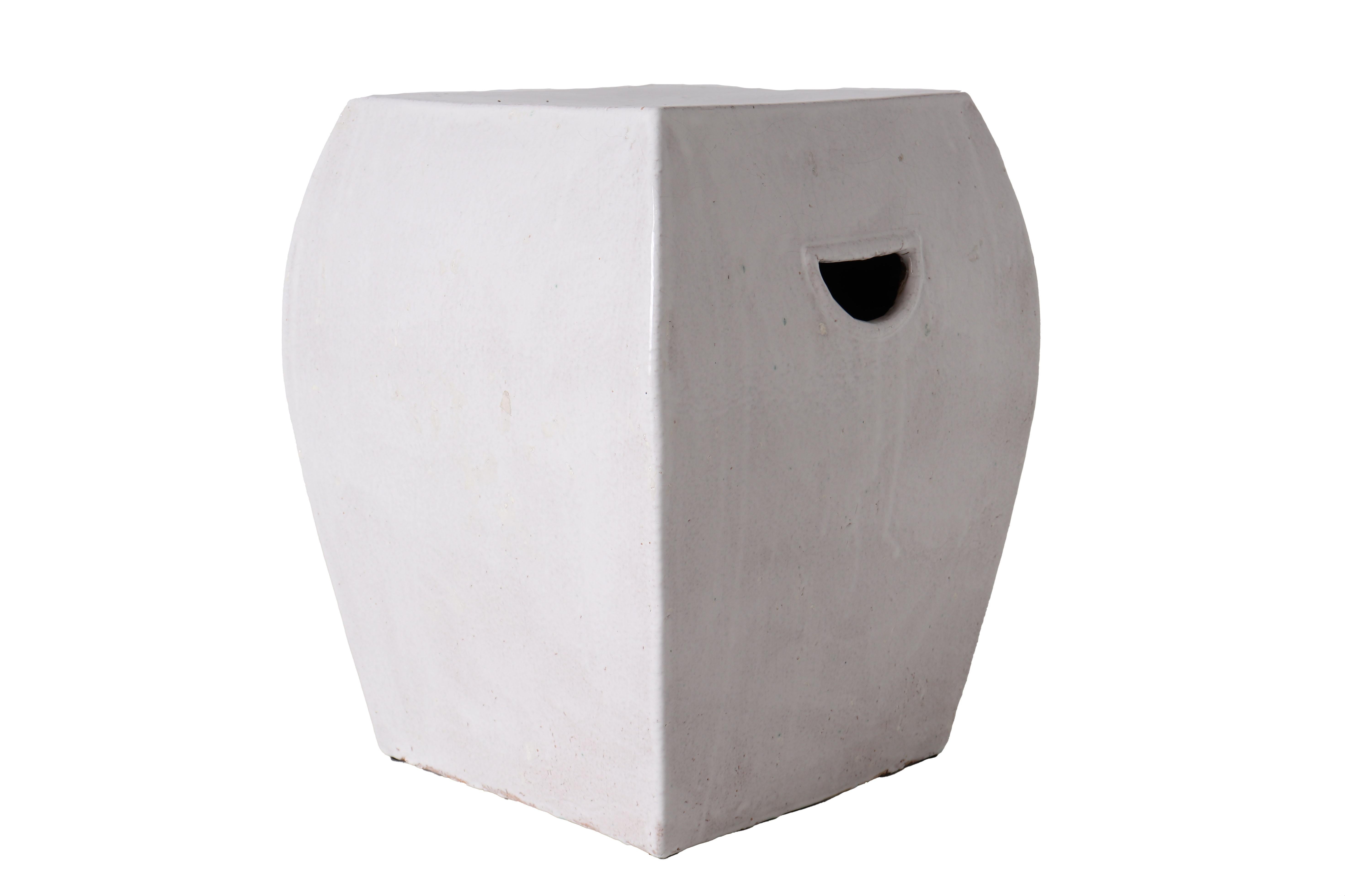 ceramic stool side table