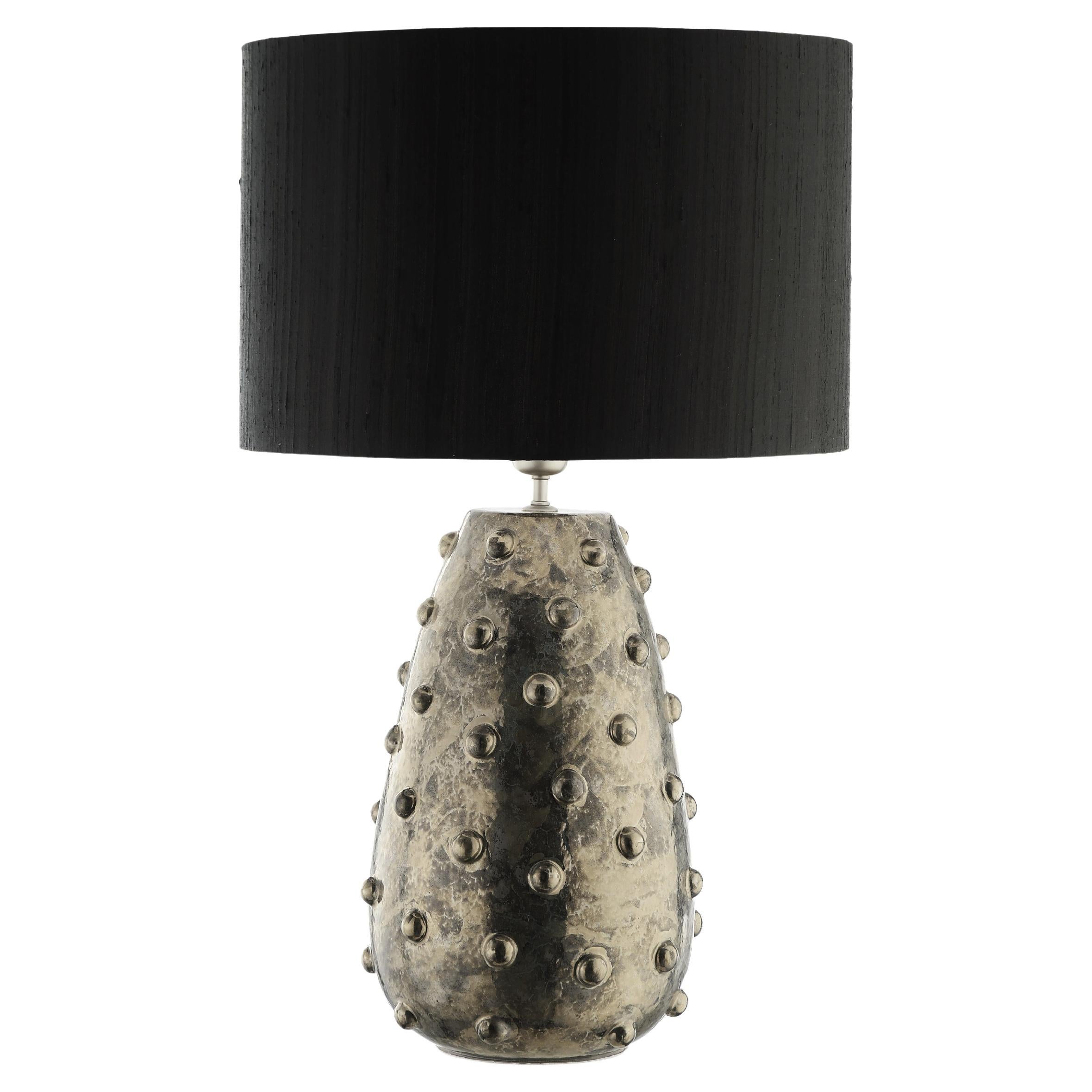 Glazed Ceramic Humus Table Lamp by Marioni