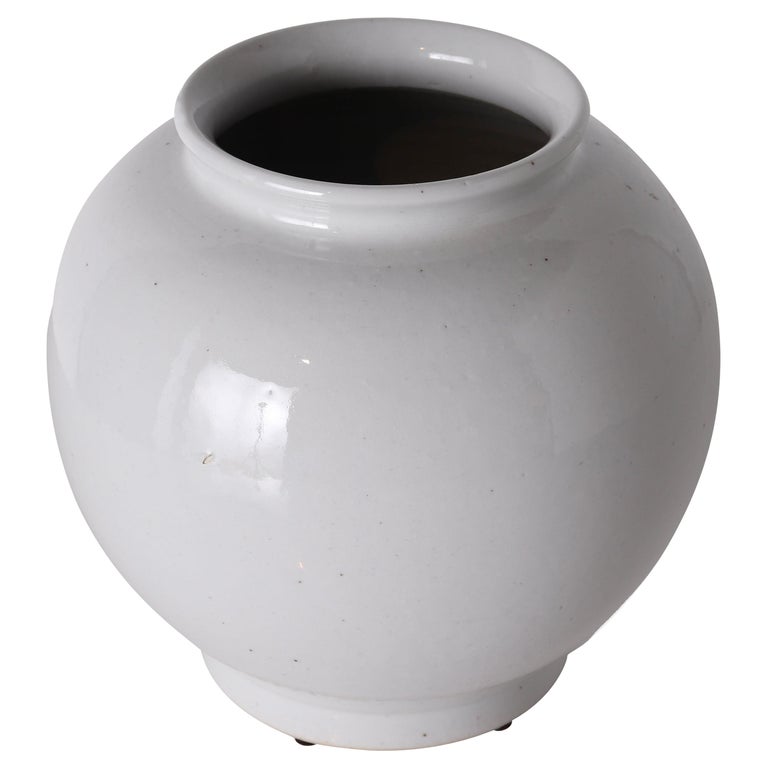 Glazed Ceramic Jar For Sale at 1stDibs