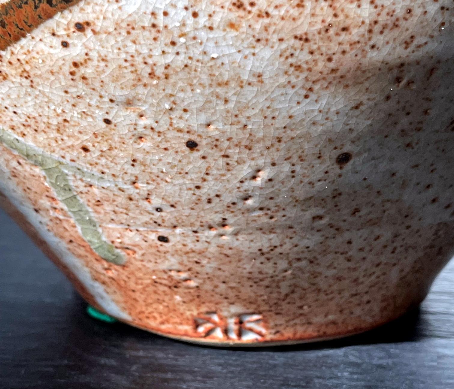 Glasglasiertes Keramikgefäß Studio Pottery Karen Karnes im Angebot 8