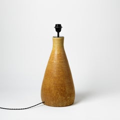 Lampada in ceramica smaltata di Les potiers d'Accolay, 1960-1970 ca.