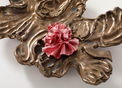 Glazed Ceramic "Leaf Tray"