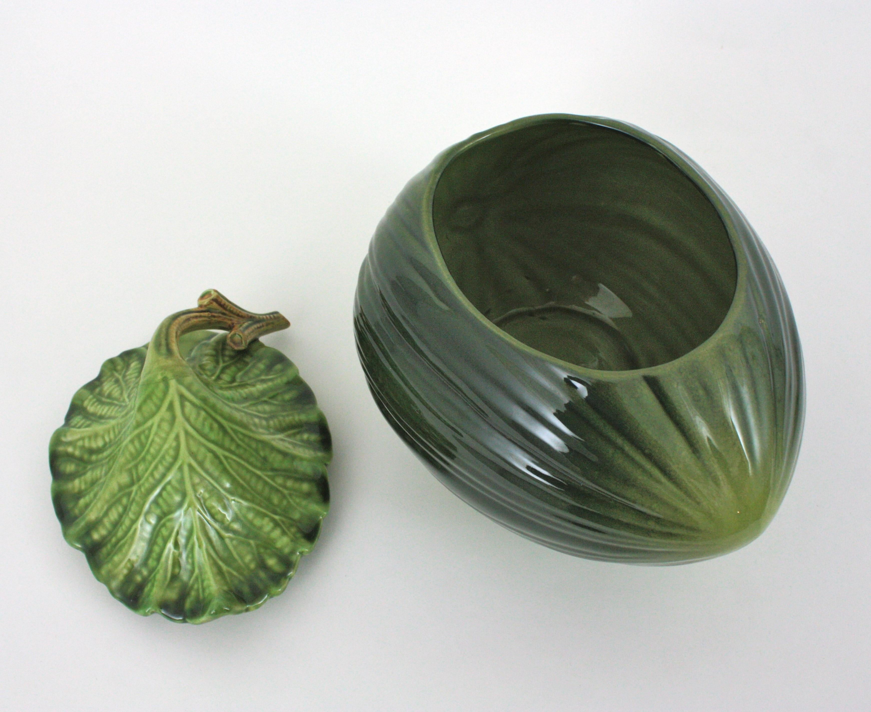 Set di servitori per meloni in ceramica smaltata, Italia 1960 in vendita 5